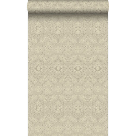 papier peint ornement bronze brillant  - Origin Wallcoverings