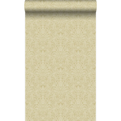 papier peint ornement or brillant  - Origin Wallcoverings