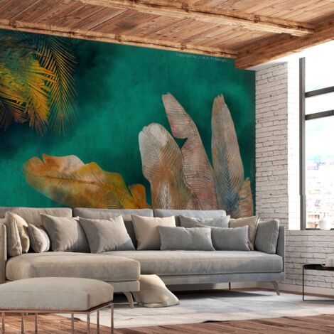 Papier peint Painted Jungle - 200 x 140 cm
