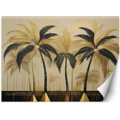 Papier peint Palmiers Botanique Paysage 400x280