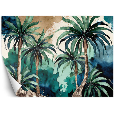 Papier peint Palmiers tropicaux Paysage Nature 200x140