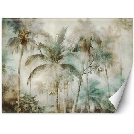 Papier peint Palmiers tropicaux vintage 200x140