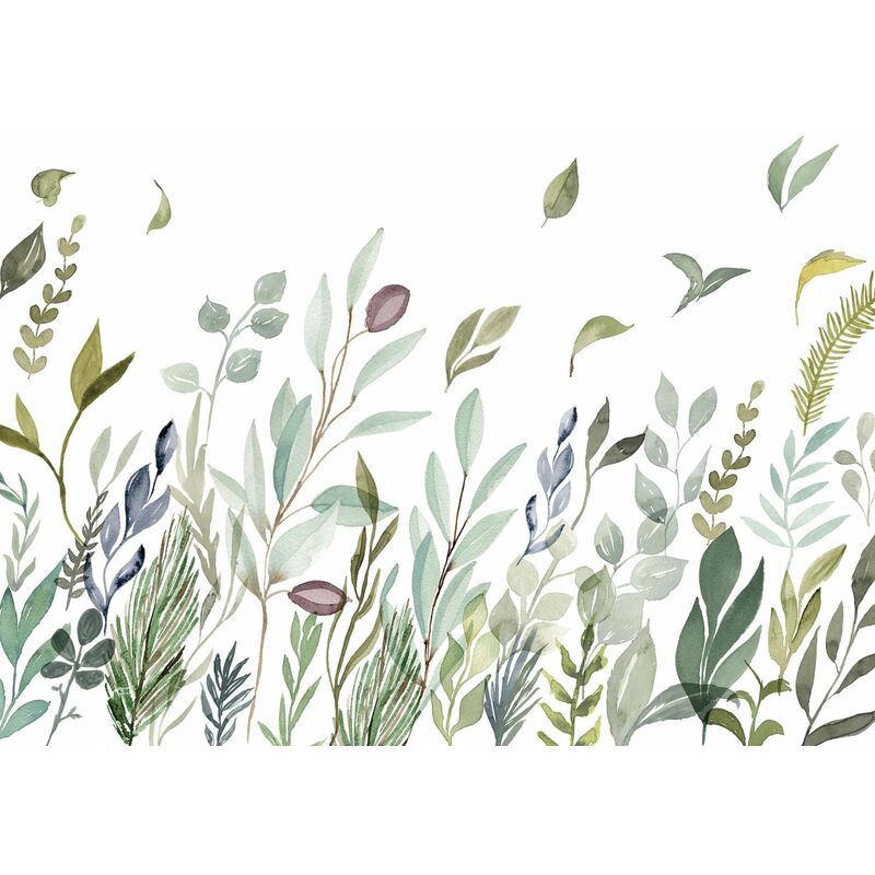 Komar - papier peint panoramique les plantes vert