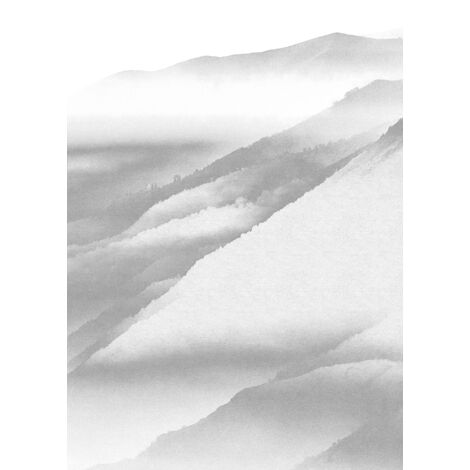 Papier peint panoramique classique Montagne de Bruit Blanc