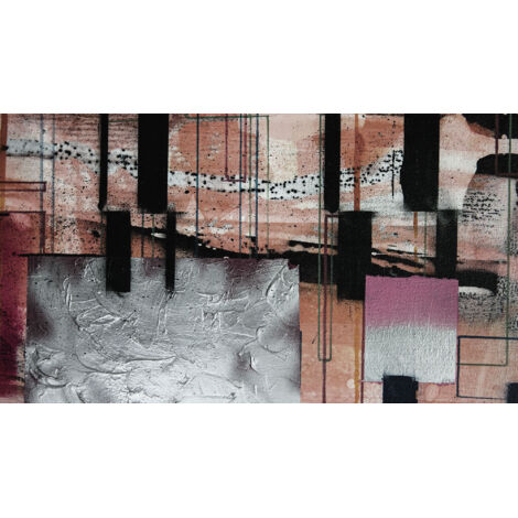 Papier peint panoramique classique,minimaliste,modern Carrés Tombants