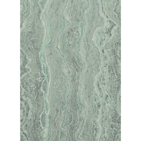 Papier peint panoramique classique,naturel Marbre Menthe