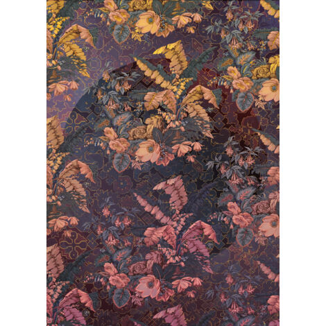 Papier peint panoramique classique,naturel Orient Violet