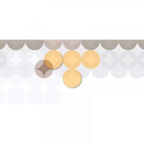 Papier peint panoramique design pour salon Tapisserie panoramique motif géométrique Papiers peints panoramique original pour chambre
