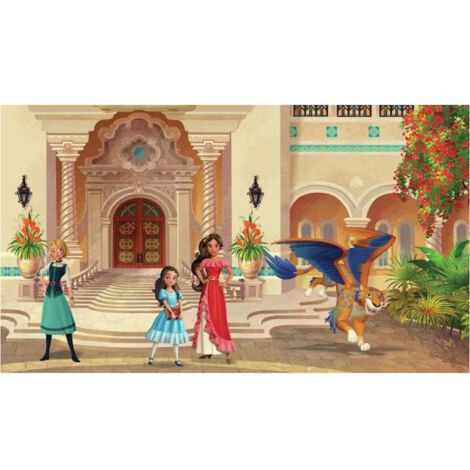 Papier peint Panoramique encollé Princesse Elena d'Avalor Disney 320X182 CM