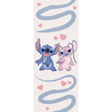 Papier peint panoramique enfant Stitch Ensemble pour Toujours