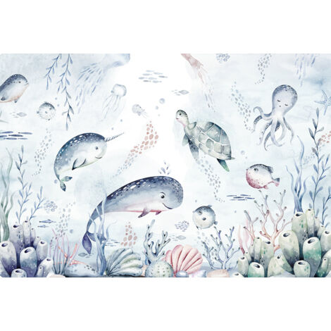 Papier peint panoramique Enfants - Océan - 473 cm x 320 cm