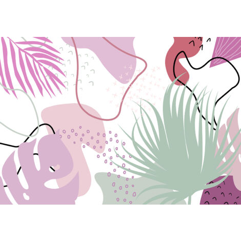 Papier peint panoramique Enfants - Tropical - 195 cm x 136 cm