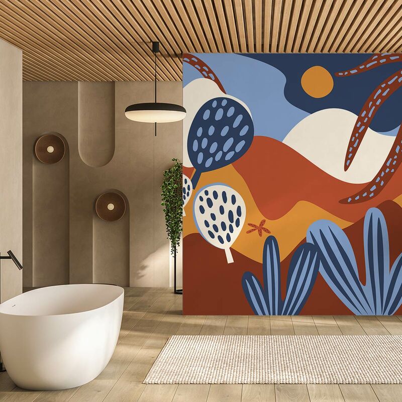 Papier peint panoramique, eté