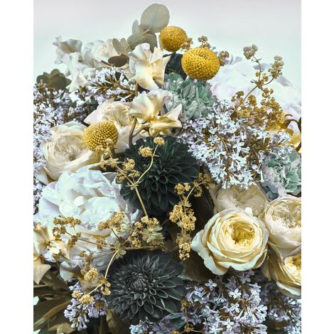 papier peint panoramique fleurs multicolore  - Komar