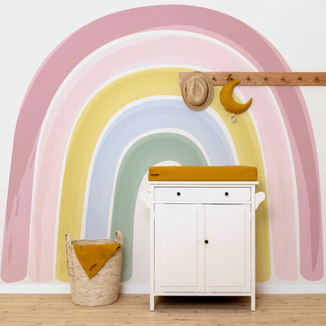 Papier peint arc en ciel à prix mini