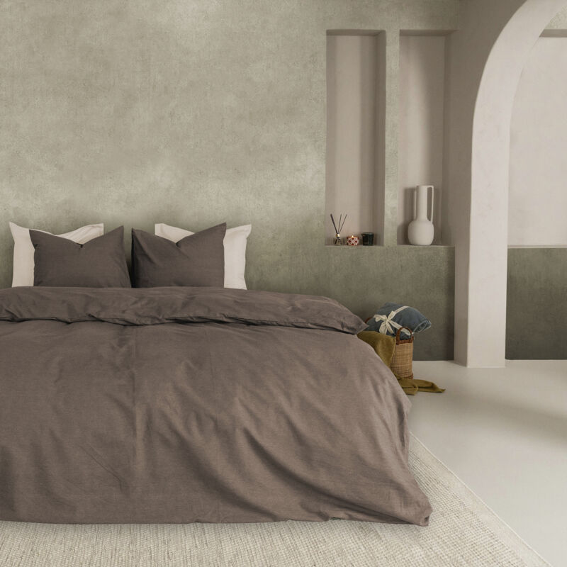 Papier peint panoramique intissé Rufi 280 x 200cm Gris