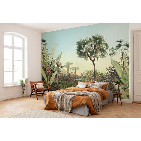 Papier peint panoramique intissée de Komar - Oasis - Taille: 350 x 250 cm - coloré