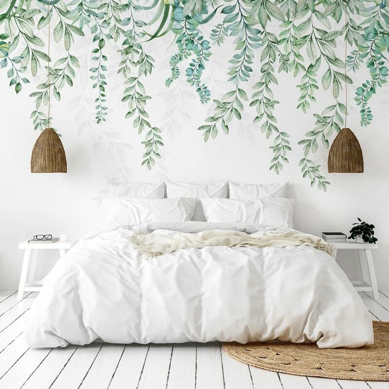 99déco - Papier Peint Panoramique Floral Multicolore - 99DECO - L336xH270cm