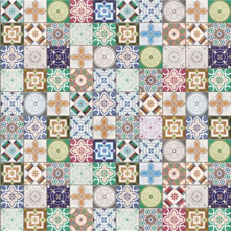 Papier peint panoramique méditerranéen Mosaïque Marrakech