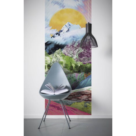 Papier peint panoramique modern Mountain Top Panel