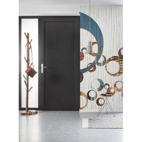 Papier peint panoramique modern,vintage & retro United White Panel