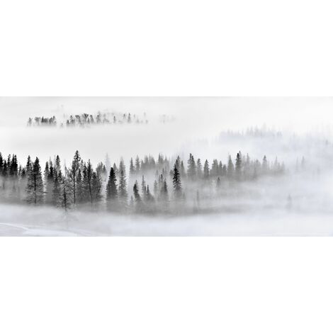Papier peint panoramique montagnes avec des arbres - 3,75 x 2,7 m de Sanders & Sanders