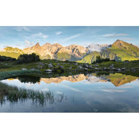 Papier peint panoramique naturel Allgäu Spiegel