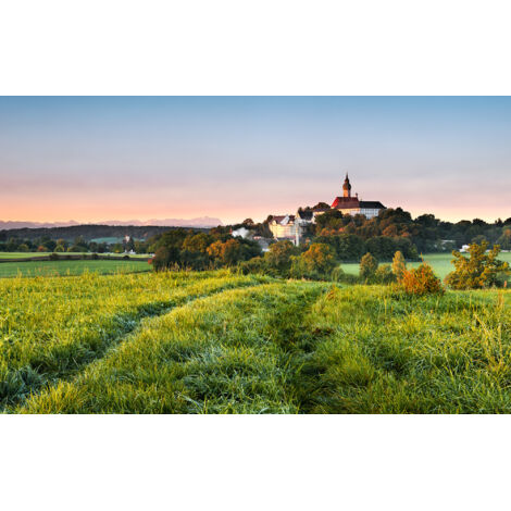 Papier peint panoramique naturel Céleste