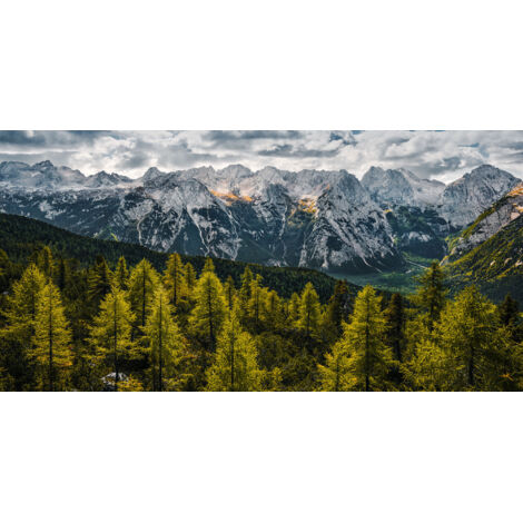 Papier peint panoramique naturel Dolomites Sauvages