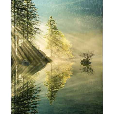 Papier peint panoramique naturel Indulgence de la Beauté