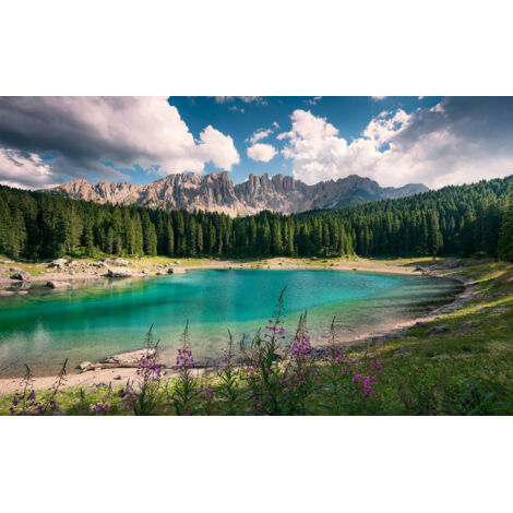 Papier peint panoramique naturel Jewel des Dolomites