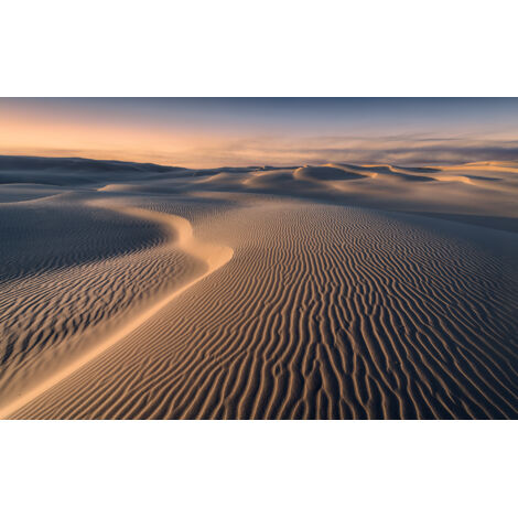 Papier peint panoramique naturel Lignes Lumineuses