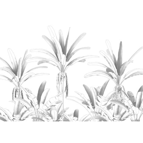 Papier peint panoramique naturel Musa