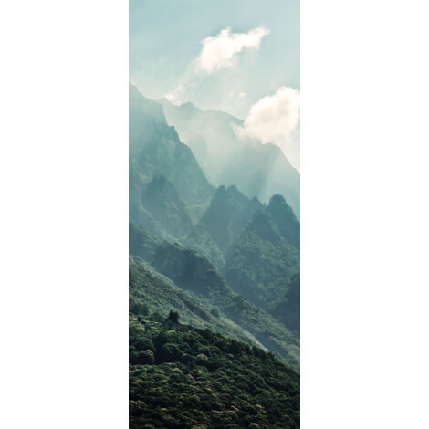 Papier peint panoramique naturel Panneau Le Sommet