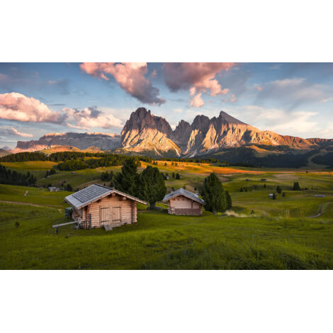 Papier peint panoramique naturel Rêve des Dolomites