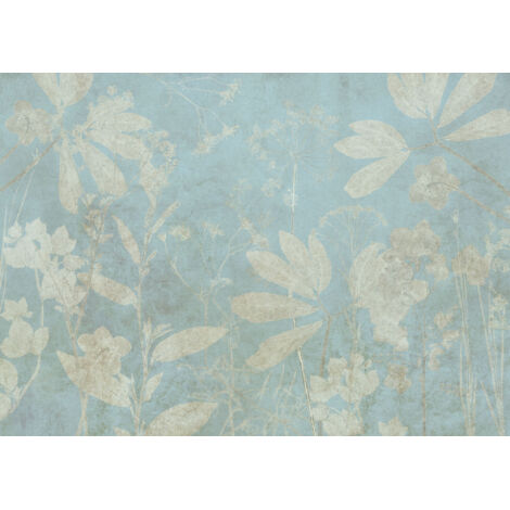 Papier peint panoramique naturel,romantique Jardin sur Papier