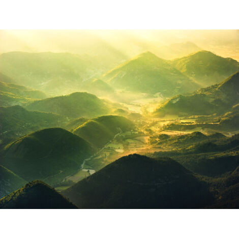 Papier peint panoramique naturel,romantique Le Comté