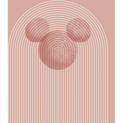 Papier peint panoramique romantique Mickey Arc