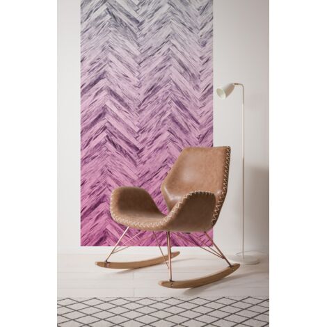 Papier peint panoramique romantique,classique,modern,vintage & retro Herringbone Rose Panel