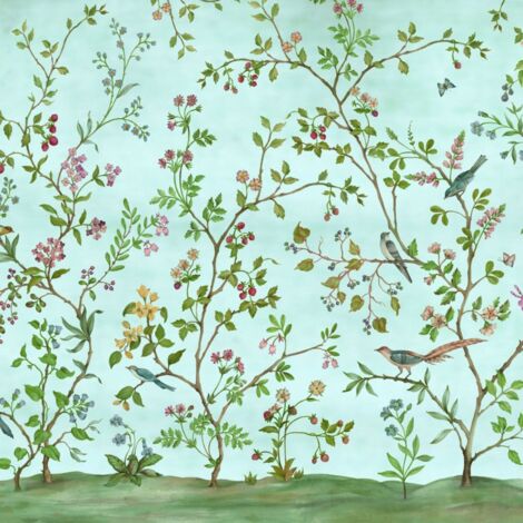 Papier peint panoramique romantique,naturel,vintage & retro Roman Nirvana