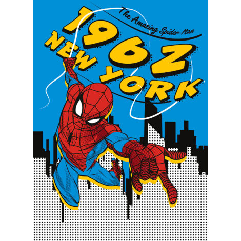 Papier peint panoramique vintage & retro Spider-Man 1962