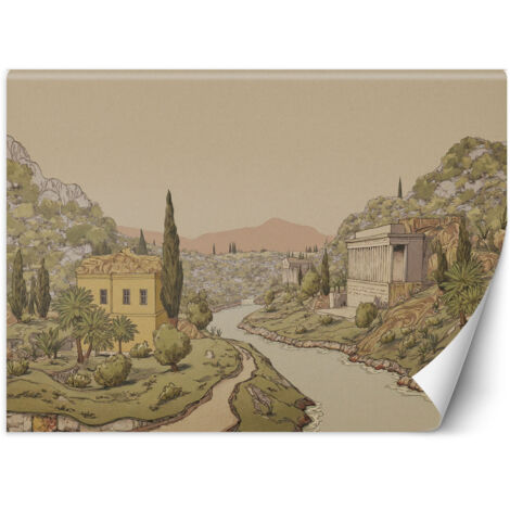 Papier peint Paysage grec 400x280