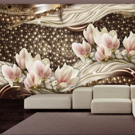 Papier Peint "Pearls & Magnolias" 70 x 100 cm