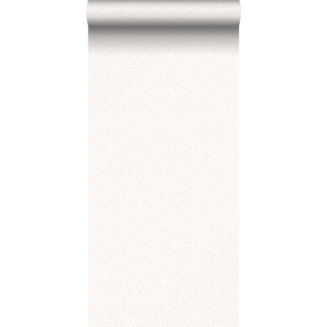papier peint petites étoiles blanc et vieux rose - Sanders & Sanders