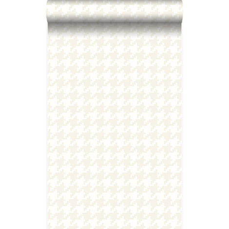 Papier peint pied de poule - 53 cm x 10,05 m de Origin Wallcoverings