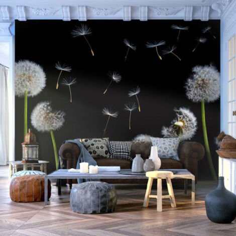 Papier Peint "Pissenlits au Vent" 193 x 250 cm