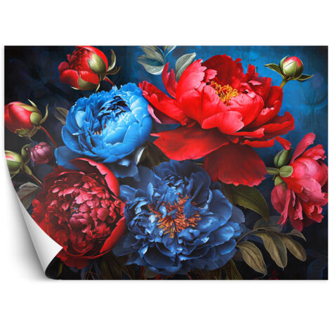 Papier peint Pivoine Tulipe Fleurs 450x315