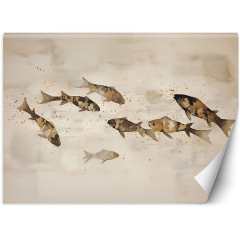 Papier peint Poisson Koi 250x175