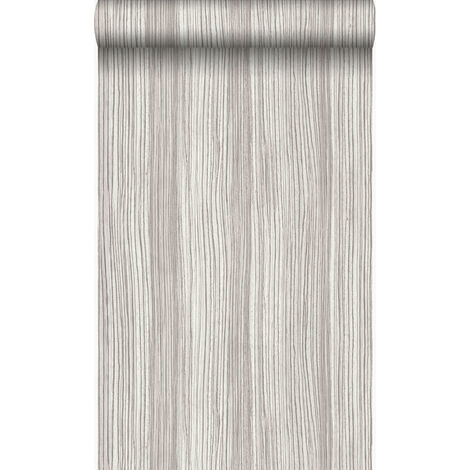 papier peint rayé marron clair - Origin Wallcoverings
