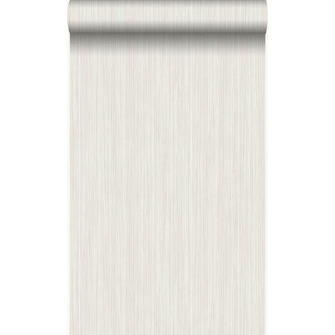 papier peint rayures fines argent  - Origin Wallcoverings